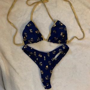 Teensy Weensy Anchor Swim Suit / Rave Attire
